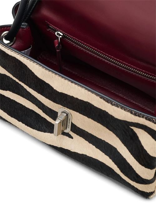 Zebra haircalf mini dual bag Marc Jacobs | 2F4HSH012H04005